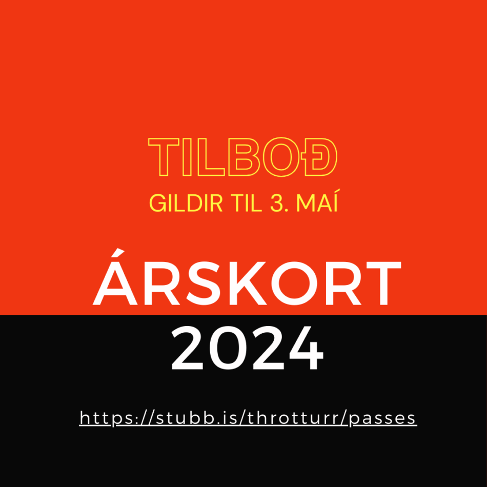 Tilboð árskort
